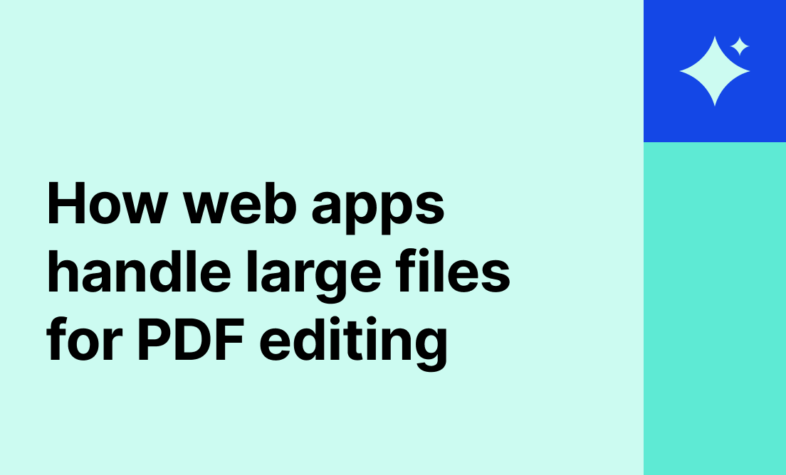 What the best web app for large PDFs does differently