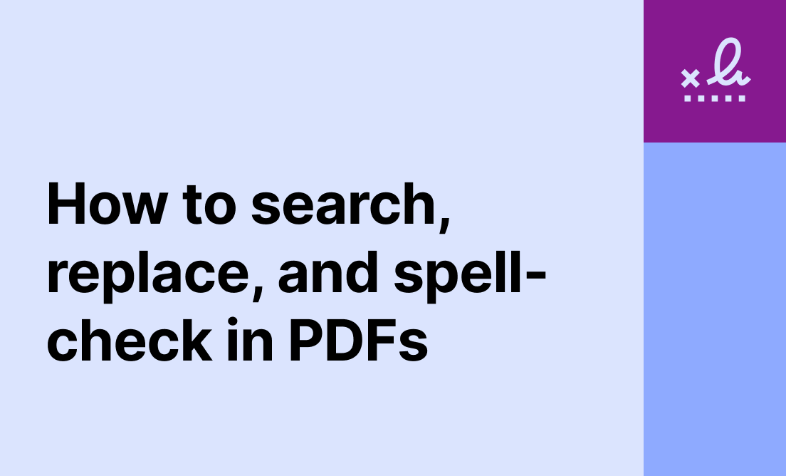 Learn how to search and replace text in PDFs using DocHub.