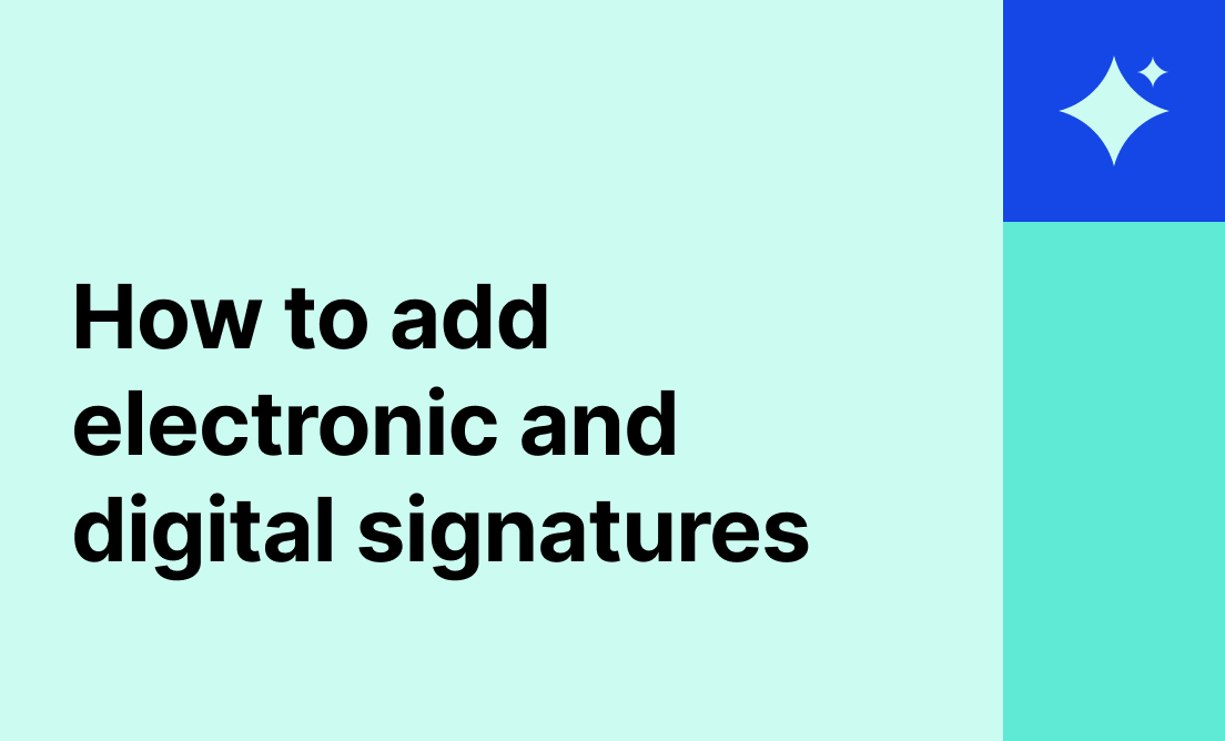 How to add an electronic signature: PDF instructions and best practices