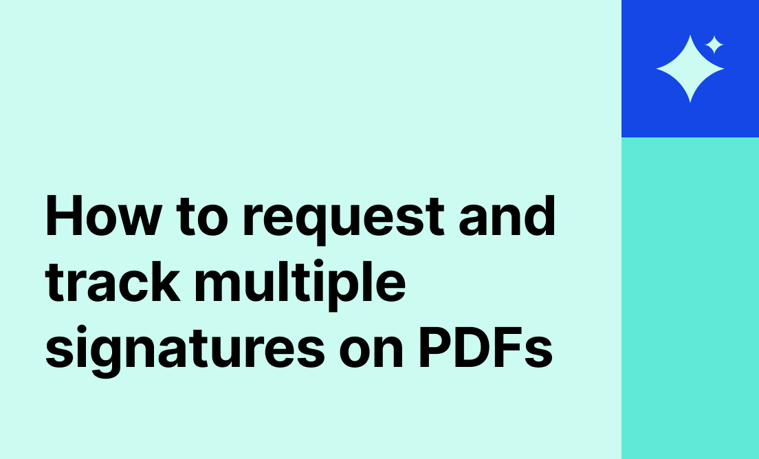 How to request a signature: PDF workflows for multiple signers in DocHub